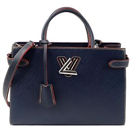 Louis Vuitton Sac à main Twist Tote Bleu