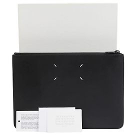 Maison Martin Margiela Pouch with Stitching Black