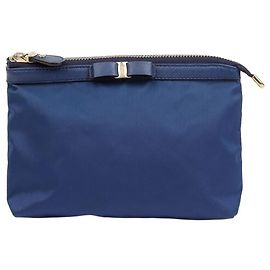 Salvatore Ferragamo Pochette Bora Bow Blu