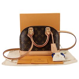 Louis Vuitton Borsa a Spalla Alma BB Marrone