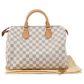 Louis Vuitton Speedy Tote Tasche Weiß