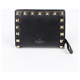 Valentino Rockstud Wallet Black