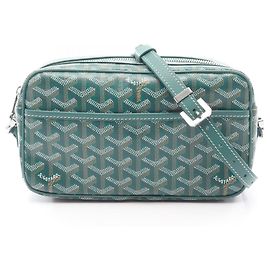 Bolsa de Ombro Goyard Cap Vert PM Multicor Verde