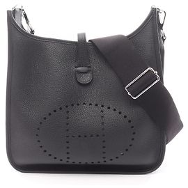 Hermes Hermès Evelyn 3 Trois PM Shoulder Bag Black