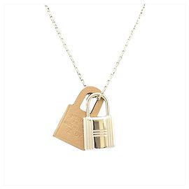 Colar Hermès O'KELLY PENDANT PM Marrom Taupe