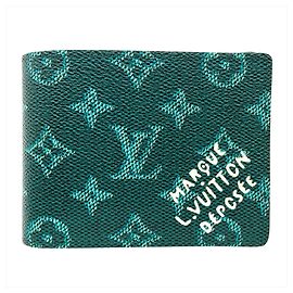 Monedero Múltiple Louis Vuitton Verde