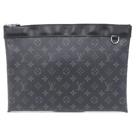 Pochette Discovery Monogram Eclipse Louis Vuitton Noir