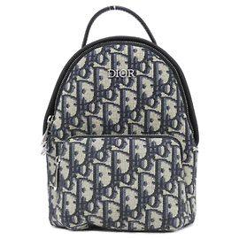 DIOR OBLIQUE Kinder Rider Rucksack von Christian Dior Blau
