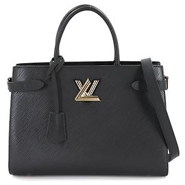 Sac à main Epi Twist de Louis Vuitton Noir