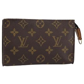 LOUIS VUITTON Monogram Bucket PM Accessory Pouch LV Auth 161196 Monogram