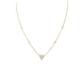 Colar Messika, "Théa", ouro rosa e diamantes. Outro