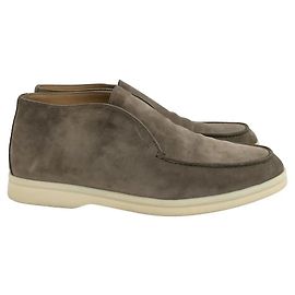 Botines Loro Piana Open Walk Greige Beige Gris
