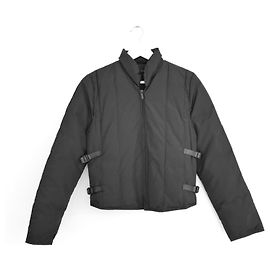 Gucci x Tom Ford Fall 1999 Bondage Strap Puffer Jacket Black