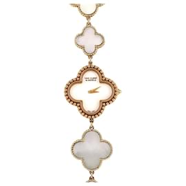Van Cleef & Arpels Alhambra YG 136674 Quarz Uhr Andere