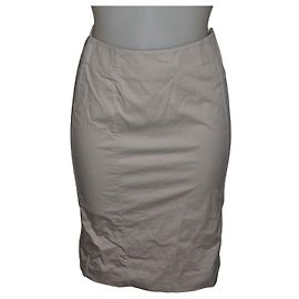 Prada Baumwollrock beige Beige