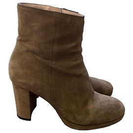 Free Lance ankle boots size 37 Beige