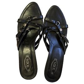Tod's Heeled Sandals Black
