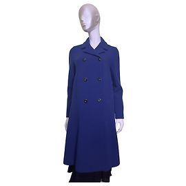 Vanessa Seward Wollmantel Blau Blau