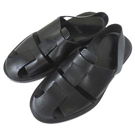 Sandales en cuir Bally Noir