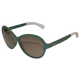 Ralph Lauren óculos de sol Branco Verde