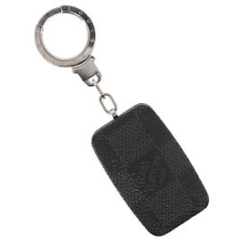 LOUIS VUITTON Portachiavi Astropill Damier Graphite M66123 LV Auth 162719 Damier ebene