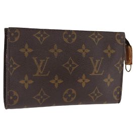 LOUIS VUITTON Monogram Bucket PM Accessory Pouch LV Auth 161197 Monogram