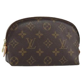 LOUIS VUITTON Pochette Cosmétique Monogram PM Pouch M43998 LV Auth 160955 Monogramme