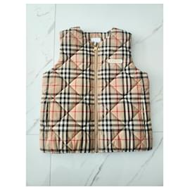 Burberry-Burberry Quilted Check Vest-Multiple colors,Beige