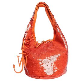 JW Anderson Sac fourre-tout en sequins orange Orange
