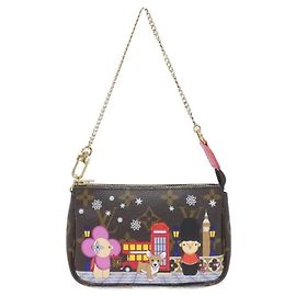 Mini Pochette Holiday Vivienne Monogram Louis Vuitton Marron