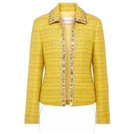 Valentino Garavani Jackets Yellow