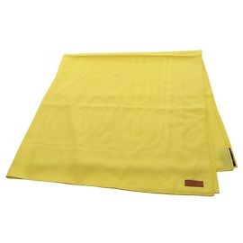 Bufanda Hermès Carré 115 Hebilla Moderna Amarillo