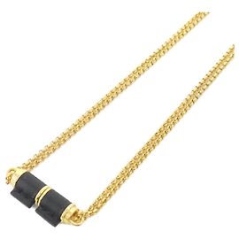 Colar Charnière PM 010770CC Hermès Preto