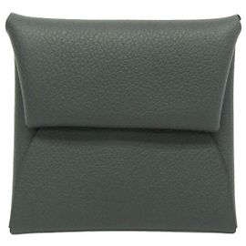 Monedero Bastia de Hermès en gris Castaño
