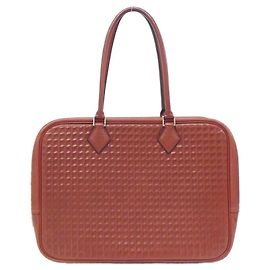 Hermès Plume Handtasche Rot