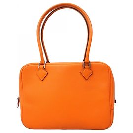 Hermès Plume Mini-Handtasche Orange