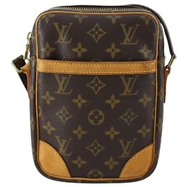 Bolso Danube Louis Vuitton en lona Monogram Mini Castaño