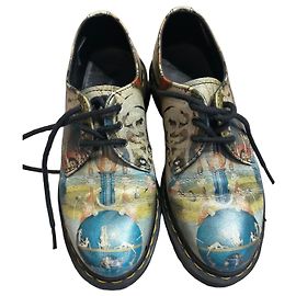 Dr. Martens 1461 "O Jardim das Delícias Terrenas" Sapatos de Couro Multicor