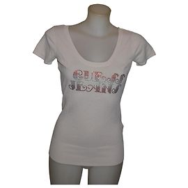 Top Guess Rosa de Viscose L Rosa