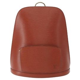 Louis Vuitton Gobelins Epi Leather Brown
