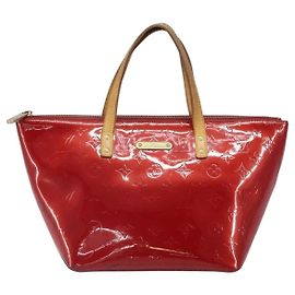 Borsa Bellevue Monogram Vernis PM Louis Vuitton Rosso