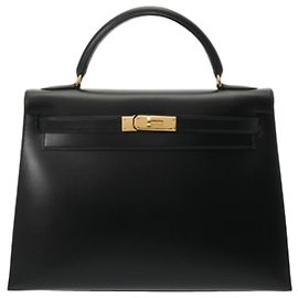 Hermès Borsa da shopping Hermes Kelly 32 Nero
