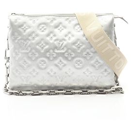 Borsa a Spalla Coussin PM Louis Vuitton Argento