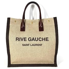 Sac Noé Rive Gauche Yves Saint Laurent Marron Beige