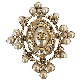 Broche Chanel en perles Autre