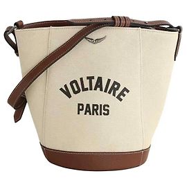 Zadig & Voltaire Bolso de algodón crudo Crudo