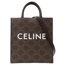 Céline Celine Women's Tote/Shoulder Bag Brown Black