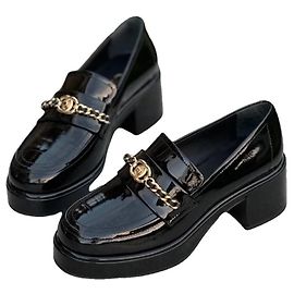 Chanel Wedge Slipper Schwarz