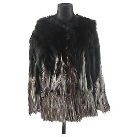 Barbara Bui Pelzjacke Schwarz