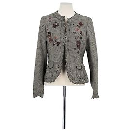 Gerard Darel Braune Wolljacke Braun